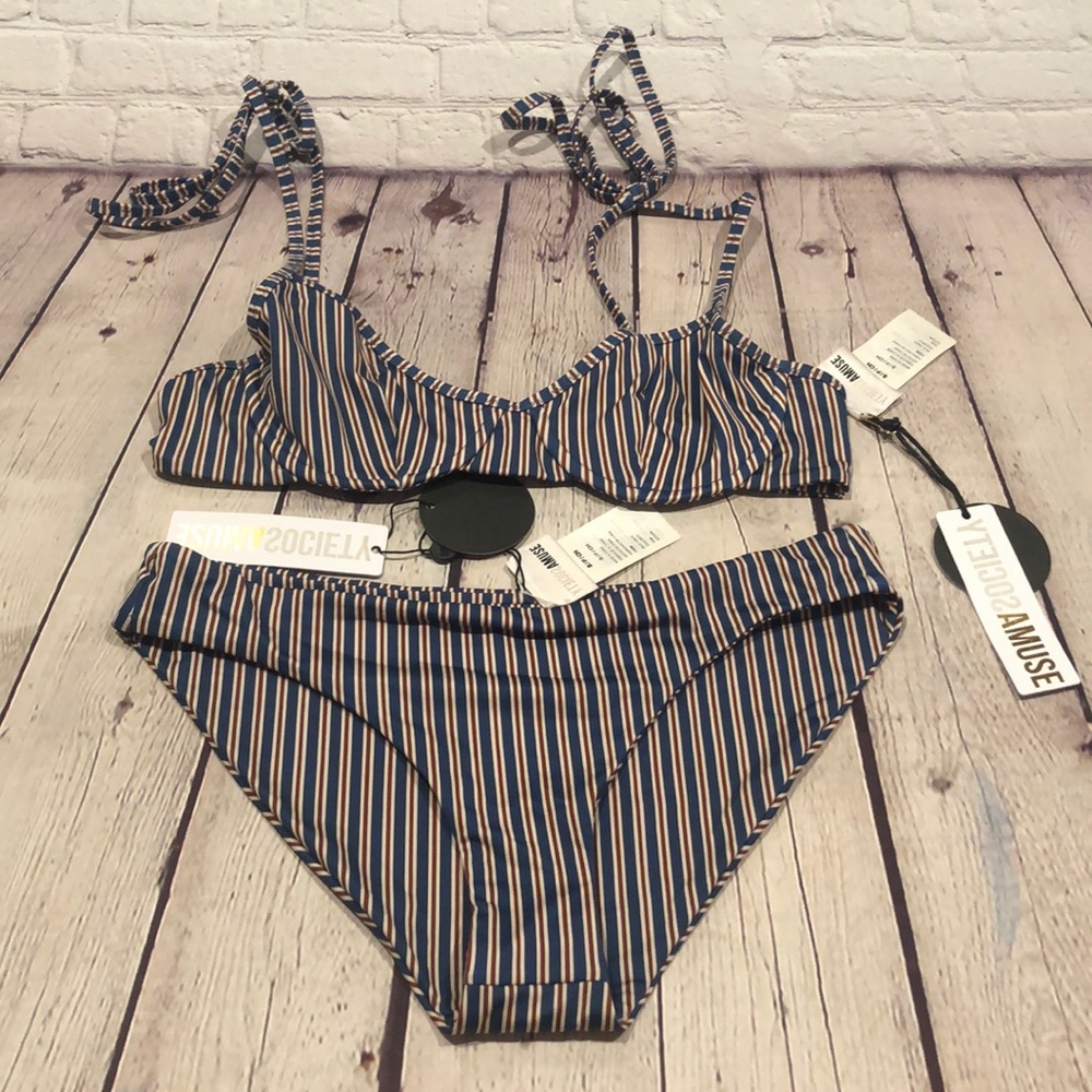NWT Amuse Society underwire bikini